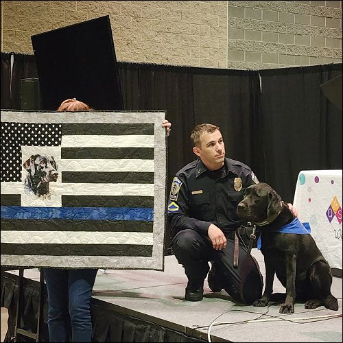 K9 Hero quilting pantograph