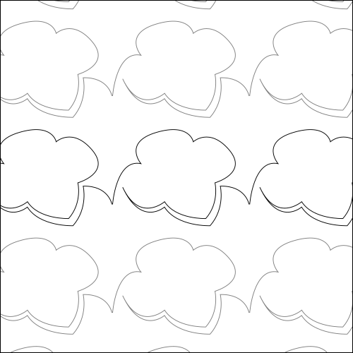 Lindsay's Little Scout - quilting pantograph