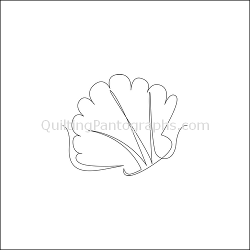 Ocean Seashells - quilting pantograph