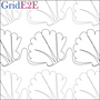 Ocean Seashells - Quilting Pantograph Pattern — QuiltingPantographs.com