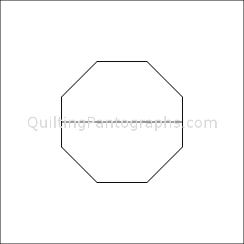 Octagons and Diamonds - quilting pantograph