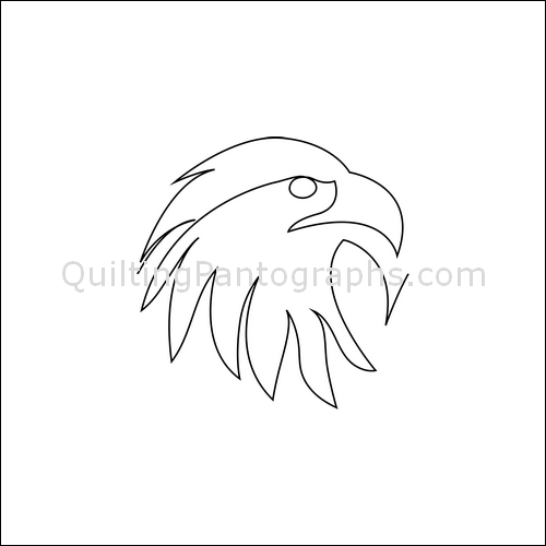 Royal Eagle - quilting pantograph