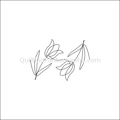 Tulip Festival - quilting pantograph