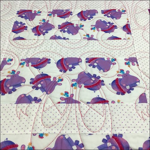 Arlington's Pirouette - quilting pantograph