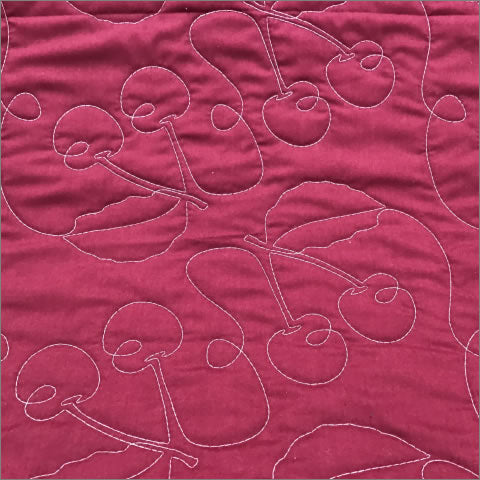 Cherries Jubilee - quilting pantograph