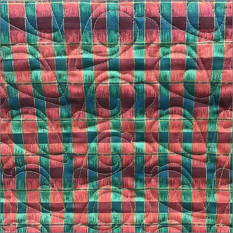 Christmas Ornaments Swirls - quilting pantograph