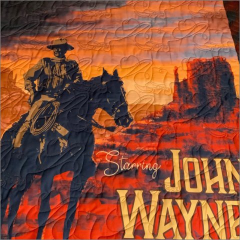 Cowboy Rodeo - quilting pantograph