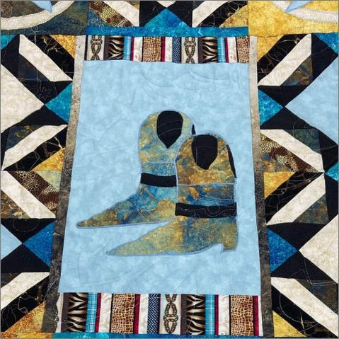 Cowboy Rodeo - Quilting Pantograph Pattern — QuiltingPantographs.com