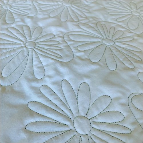 Daisy Bell - quilting pantograph