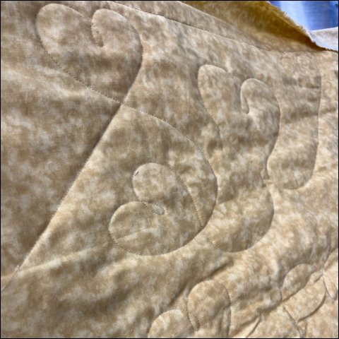 Dancing Hearts - quilting pantograph