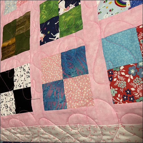 Dancing Hearts - quilting pantograph