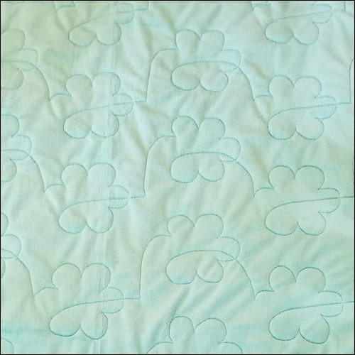 Falling Flowers - quilting pantograph