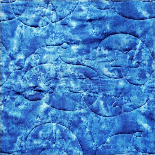 Falling Stars - quilting pantograph