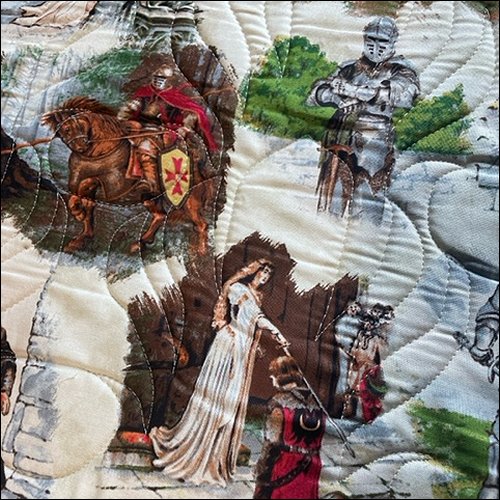 Fan High Nest - quilting pantograph