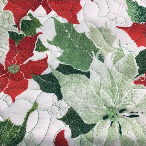 Holly Leaves - quilting pantograph