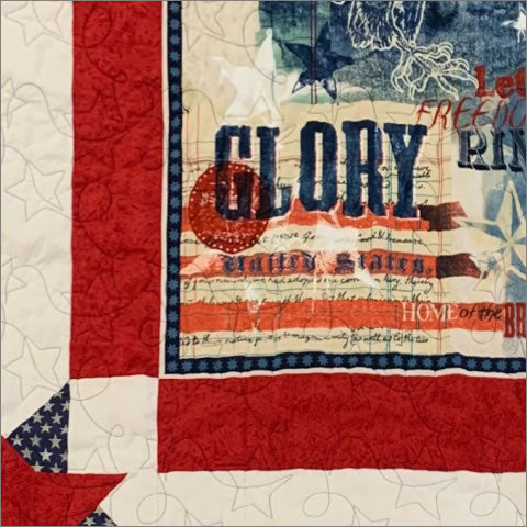 Lucky Stars - quilting pantograph