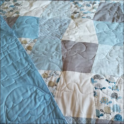 Peter's Turtle - quilting pantograph