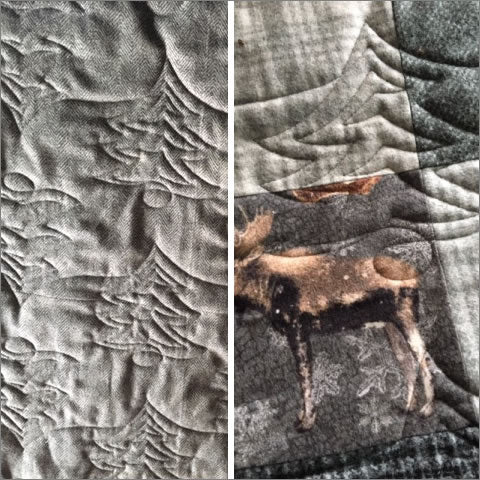 Rick's Noble Trees - quilting pantograph