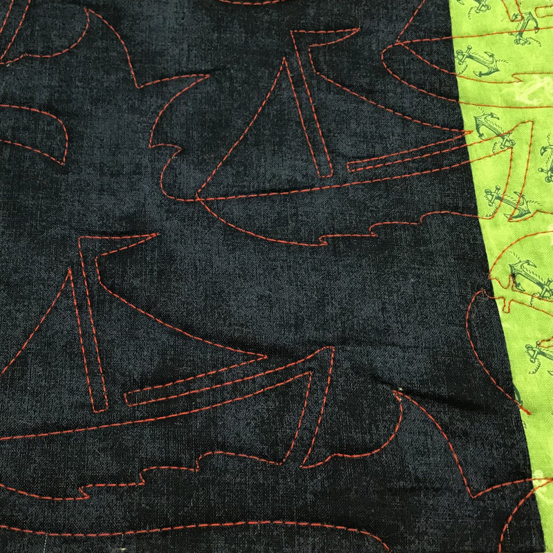 Sailboat Races - quilting pantograph