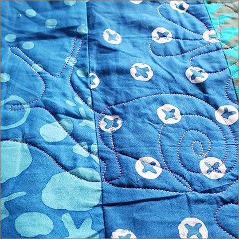 Sneaky Snail- quilting pantograph
