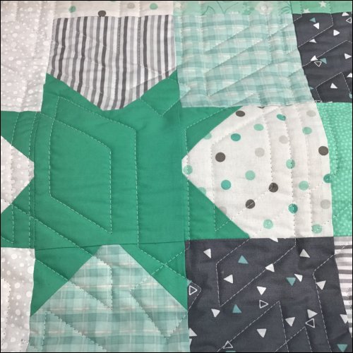 Square Halls - quilting pantograph