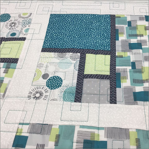 Square Parade - quilting pantograph