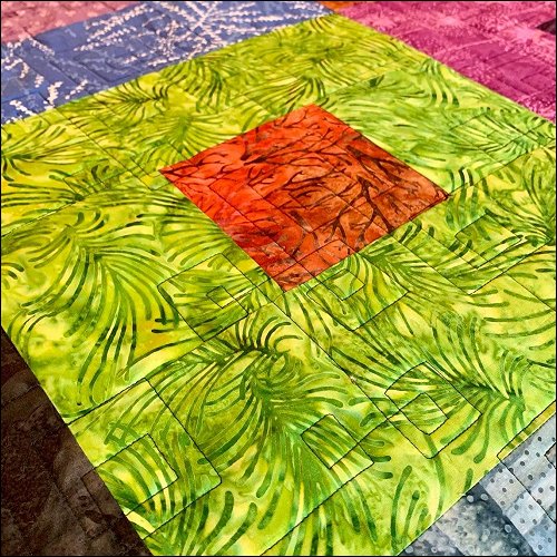 Square Parade - quilting pantograph