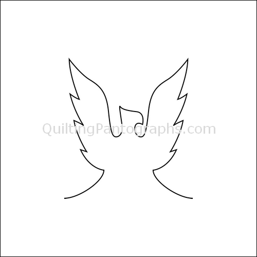 Black Hawk - quilting pantograph