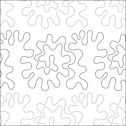 Coral Stipple - quilting pantograph