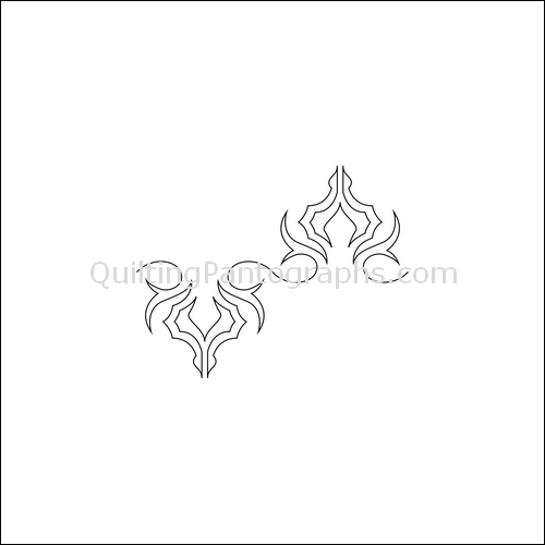 Spider Crawl - quilting pantograph
