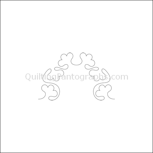 Lacey Stipple - quilting pantograph