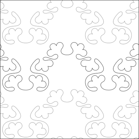 Lacey Stipple - Quilting Pantograph Pattern — QuiltingPantographs.com