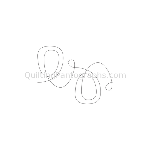 Loopty Loo - quilting pantograph