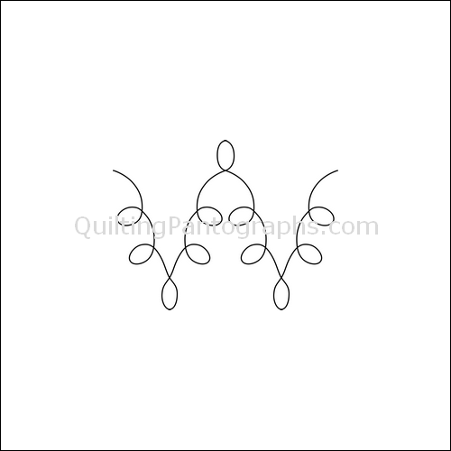 Missing Loops - quilting pantograph