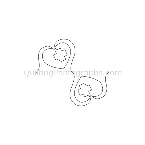 Medical Emblem - quilting pantograph