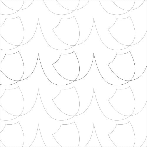 Shield of Armor - quilting pantograph