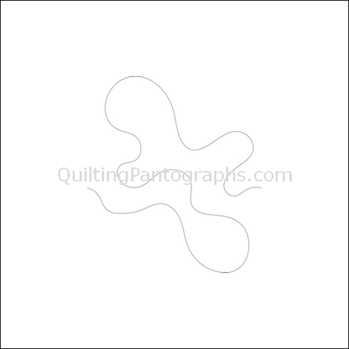 Simple Stipple - Quilting Pantograph Pattern — QuiltingPantographs.com