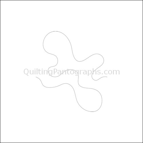 Simple Stipple - quilting pantograph