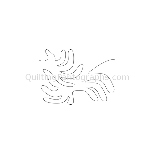 Funny Fingers - quilting pantograph