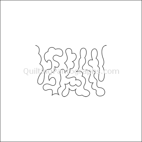 Wiggle Stipple - quilting pantograph