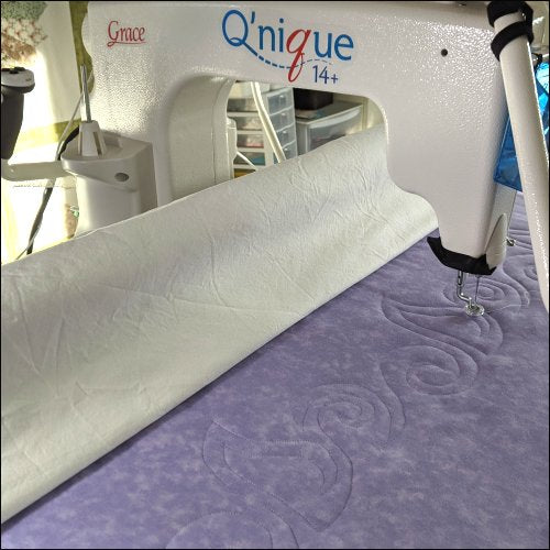 Swirly Waves - quilting pantograph
