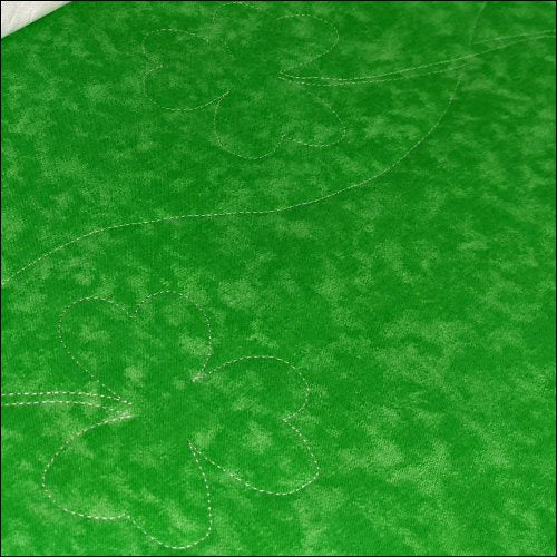 Shamrock Clover Leaf - quilting pantograph