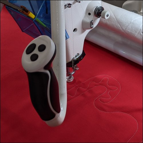 Christmas Candycane - quilting pantograph