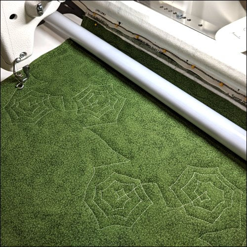 Spider Webs - quilting pantograph